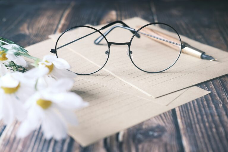 A lifestyle view of prescription spectacles, showing where to understand and compare glasses prices online.