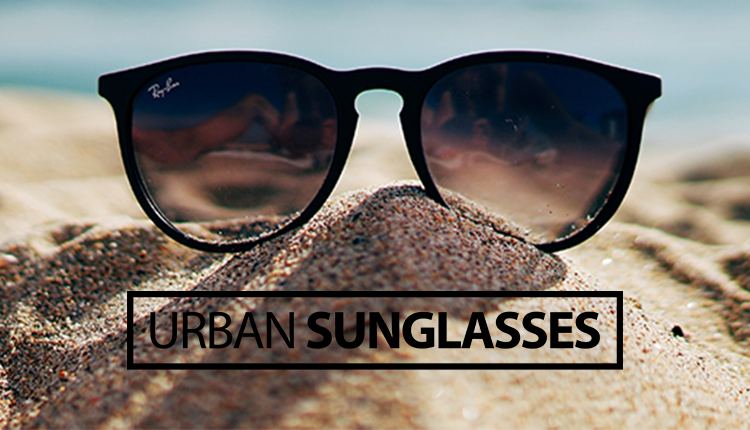 Urban Sunglasses UK discount banner with Ray-Ban sunglasses